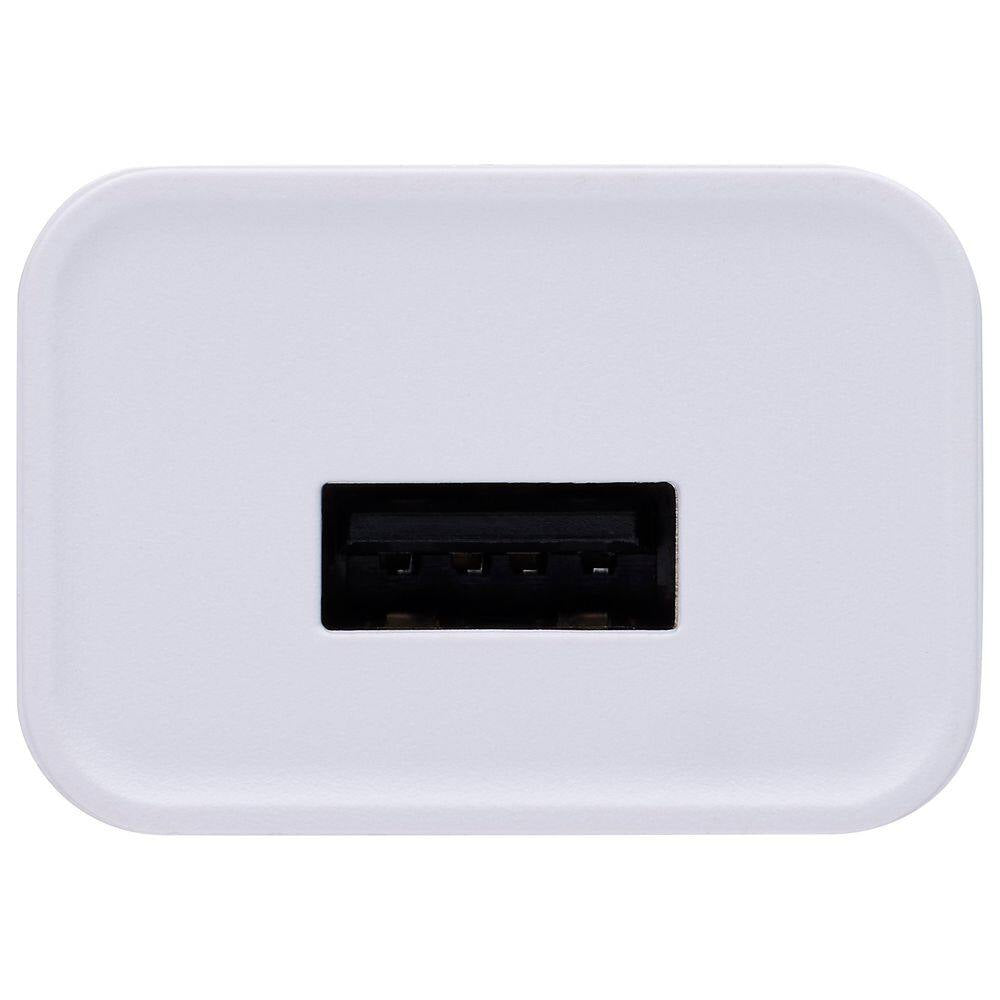 Starfish Wireless Smart Indoor Plug-In Security Camera with Color Night Vision Two-Way Talk, White