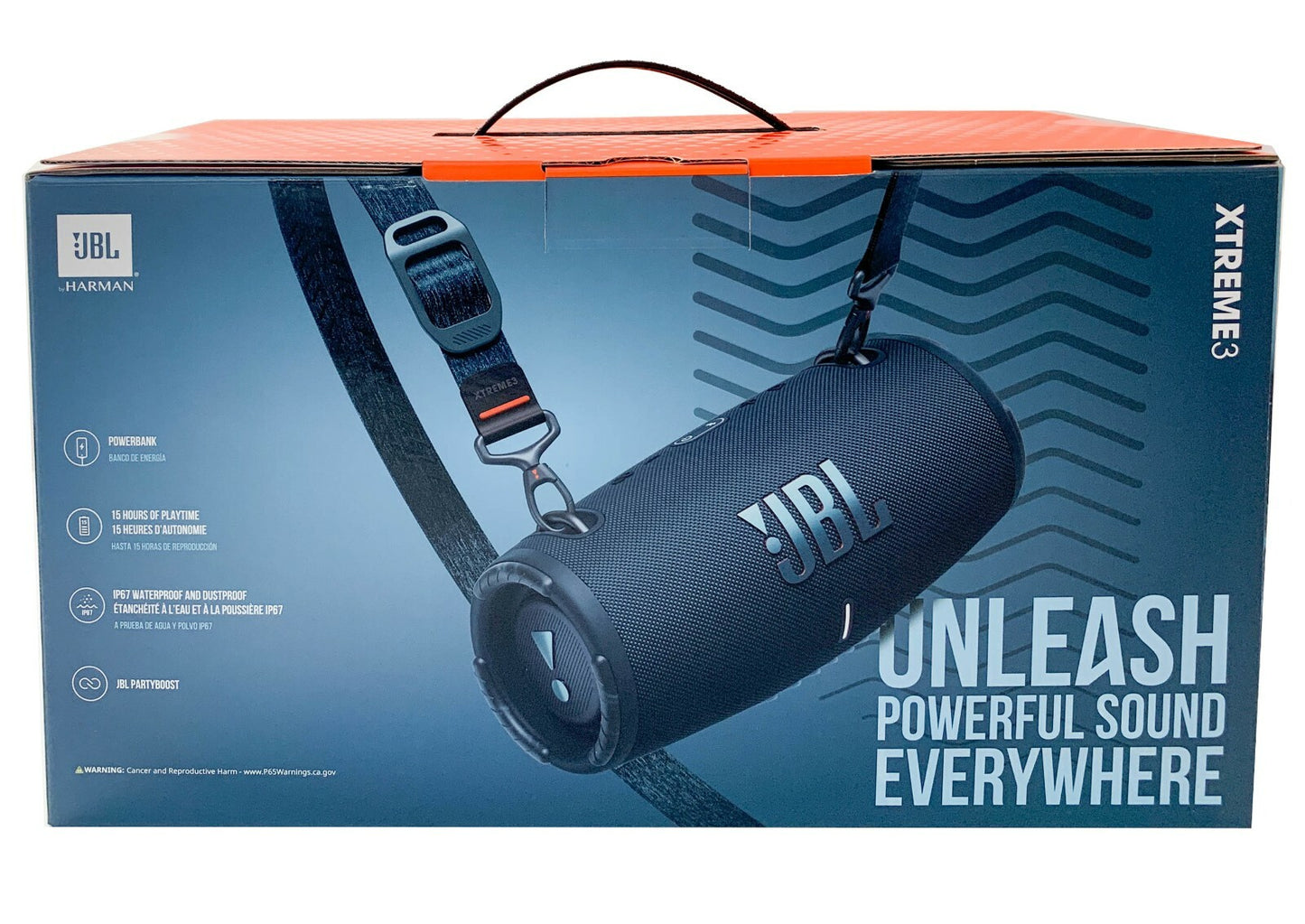 New JBL Xtreme 3 Portable Waterproof Wireless Bluetooth Speaker - Black, Colors