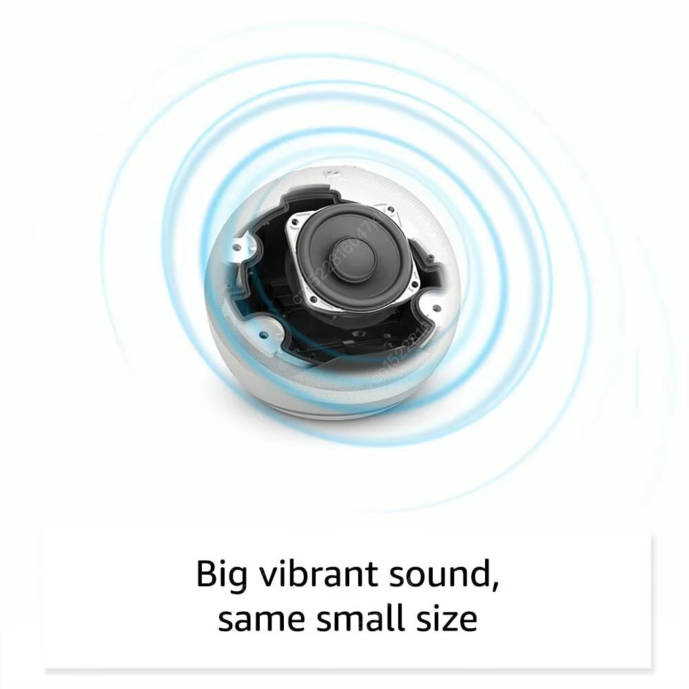 Original Alexa 5Th Generation Echo Dot Smart Sound Control Portable Bluetooth Speaker Home Voice Assistant