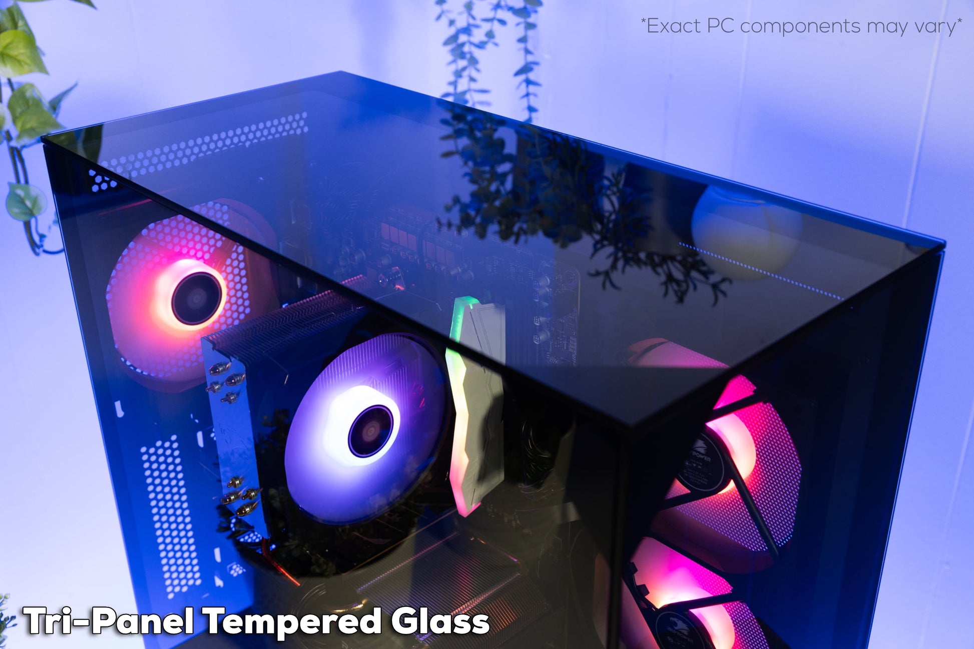 ESA7R77XT01 Gaming PC Desktop - AMD Ryzen 7 8700F, AMD Radeon RX 7700 XT 12GB, 32GB DDR5 Non-Rgb RAM, 1TB Nvme SSD