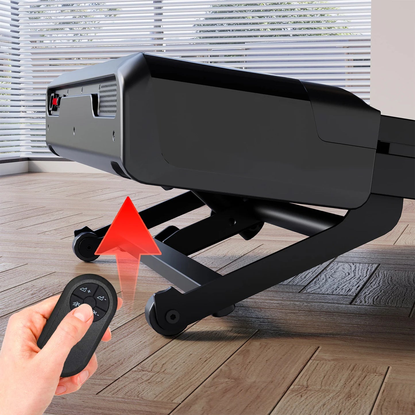Deerrun Z10 12% Auto Incline Smart Walking Pad Treadmill with Remote Control