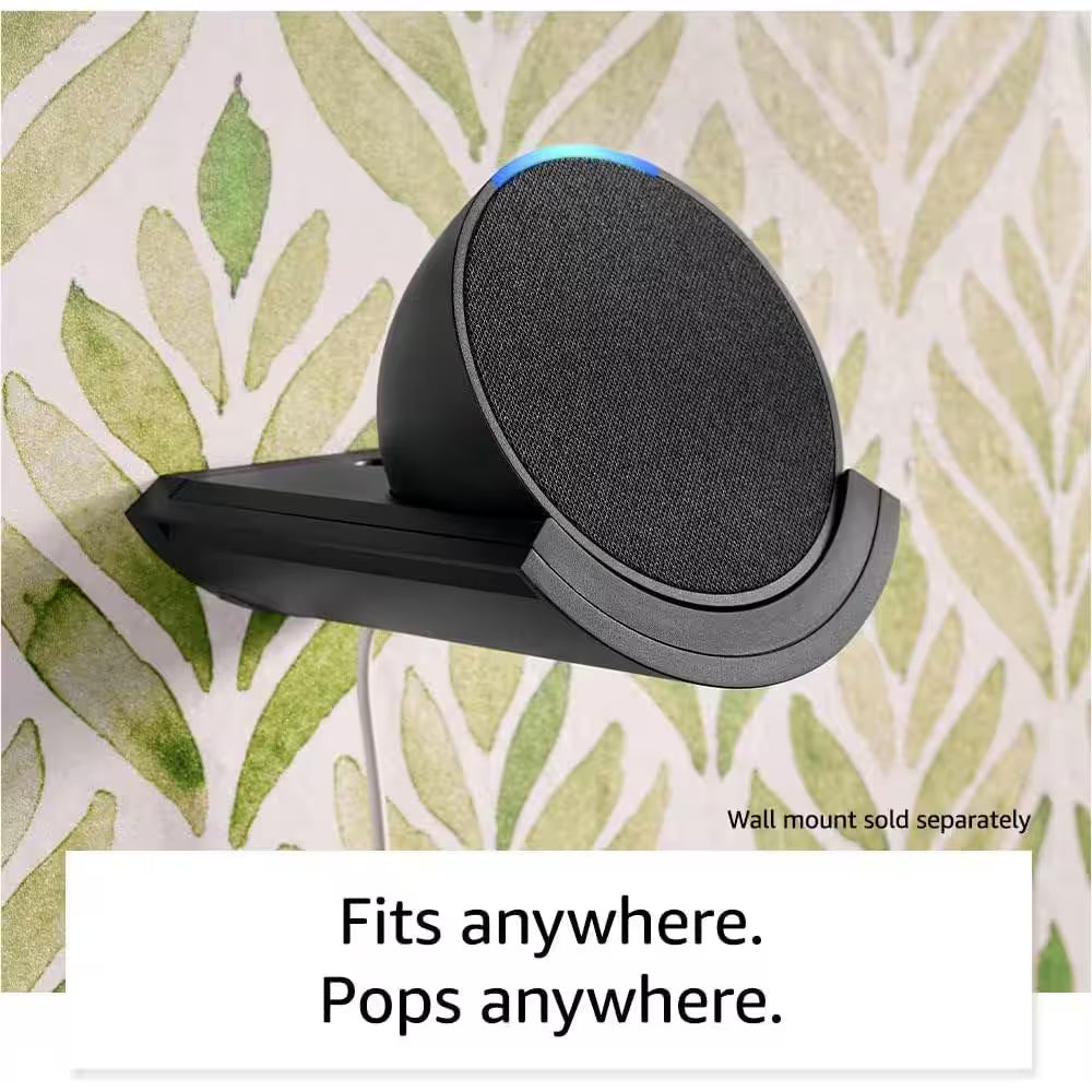 Echo Pop (1St Gen, 2023 Release) Full Sound Compact Smart Speaker with Alexa, Midnight Teal