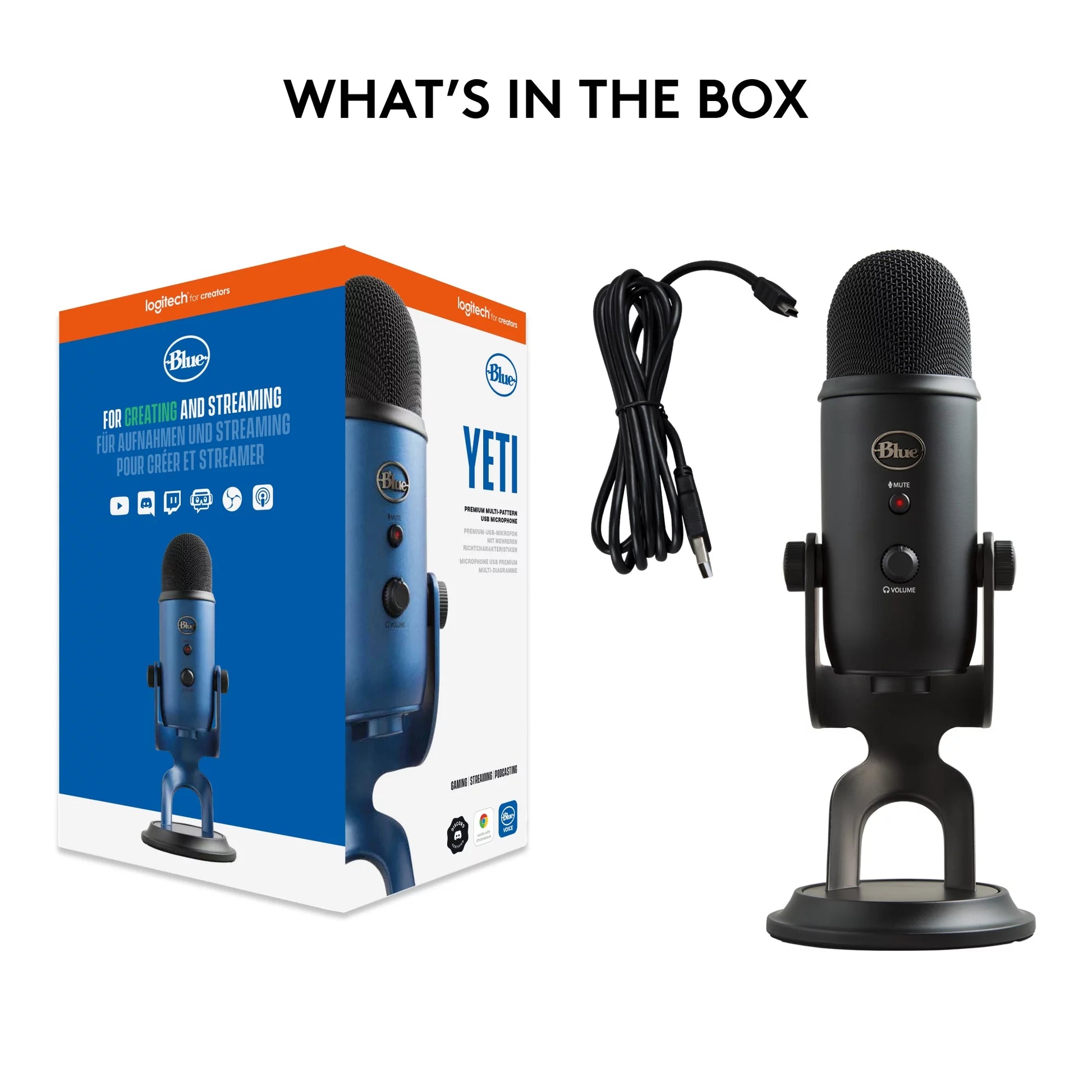 Yeti USB Microphone (Blackout)