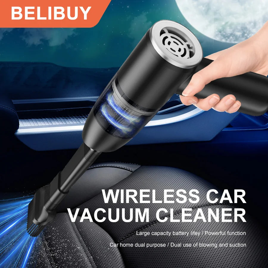 Car Vacuum Cleaner Portable Vacuum Cleaner Home Appliance High Power Mini Wireless Cleaner Carpet Vacuum Cleaner