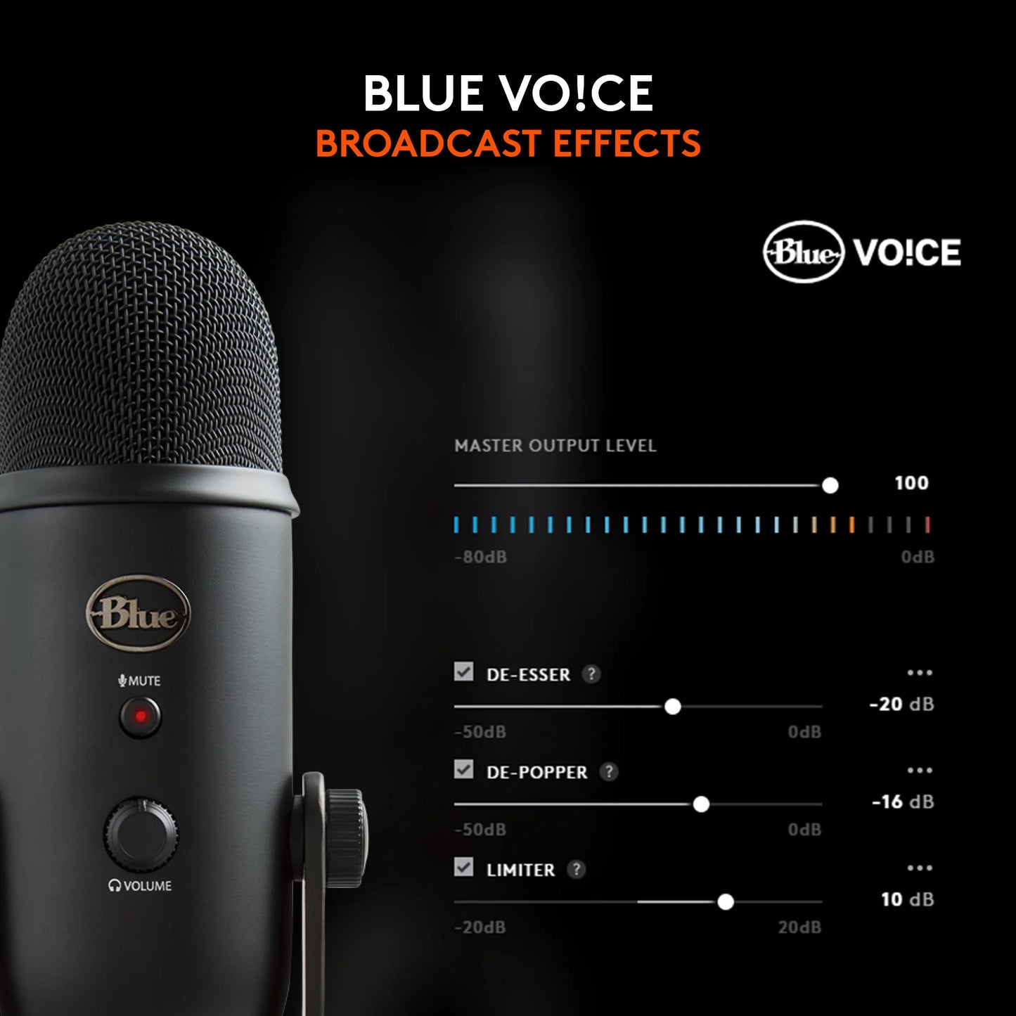 Yeti USB Microphone (Blackout)