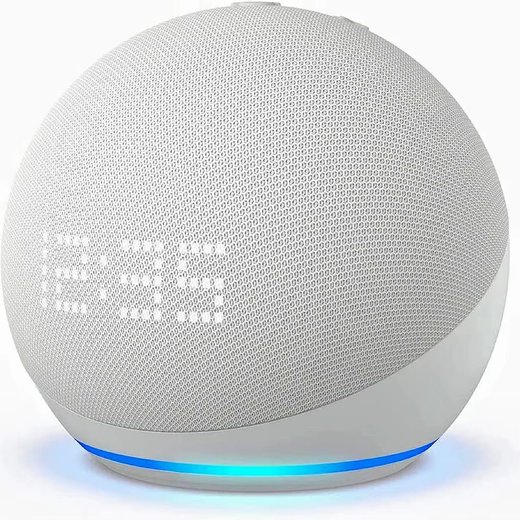 Best Seller Original Echo Dot 5Th Gen Smart Speaker Bundle Alexa Voice Google Assistant Wireless Clock Outdoor Portable
