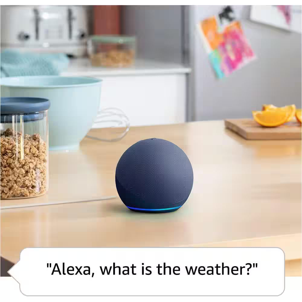 Echo Dot (5Th Gen, 2022 Release) Smart Speaker with Alexa Deep Sea Blue