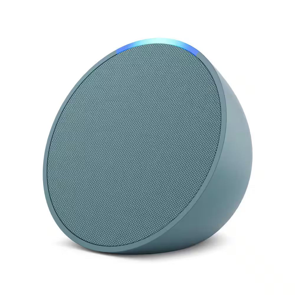 Echo Pop (1St Gen, 2023 Release) Full Sound Compact Smart Speaker with Alexa, Midnight Teal