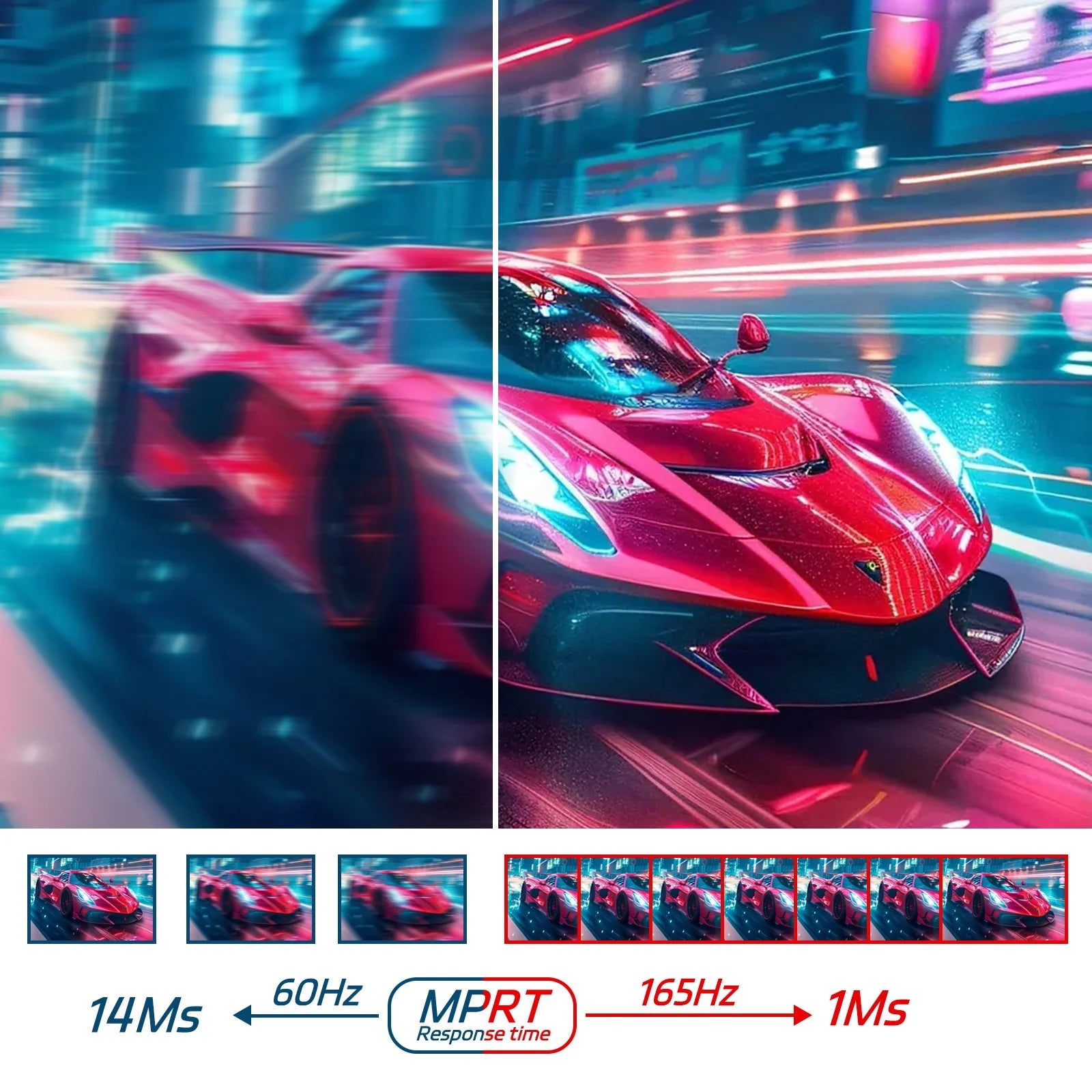 REHISK 27 Inch QHD 2K Curved Gaming Monitor 180Hz 2560 X 1440P 1Ms Fast IPS Computer Monitor, DP/HDMI,VESA Mount, 120% Srgb HDR Eye Care Metal Stand