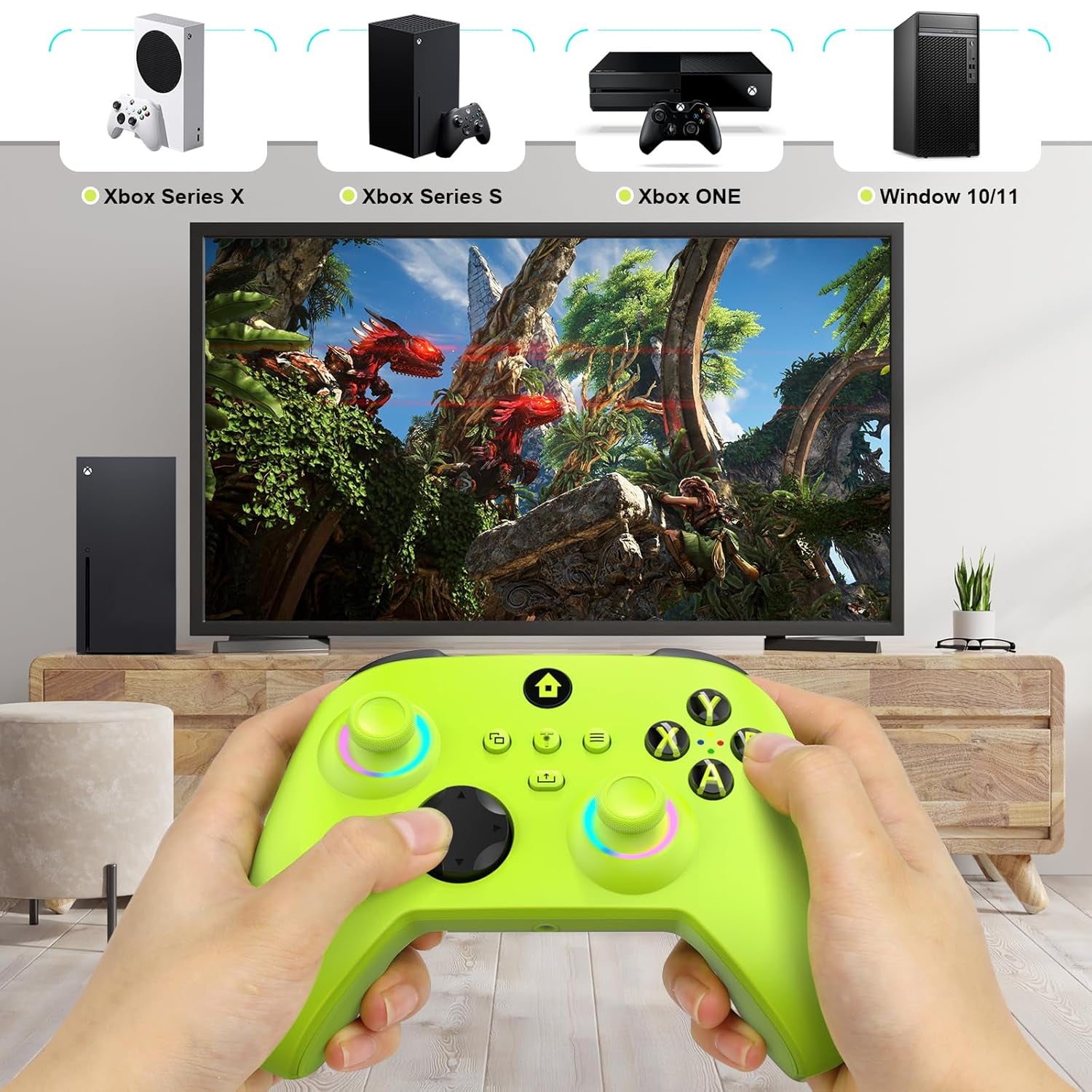 Wireless Controller Compatible with Xbox One, Xbox Series X/S, Xbox One X/S, PC,
