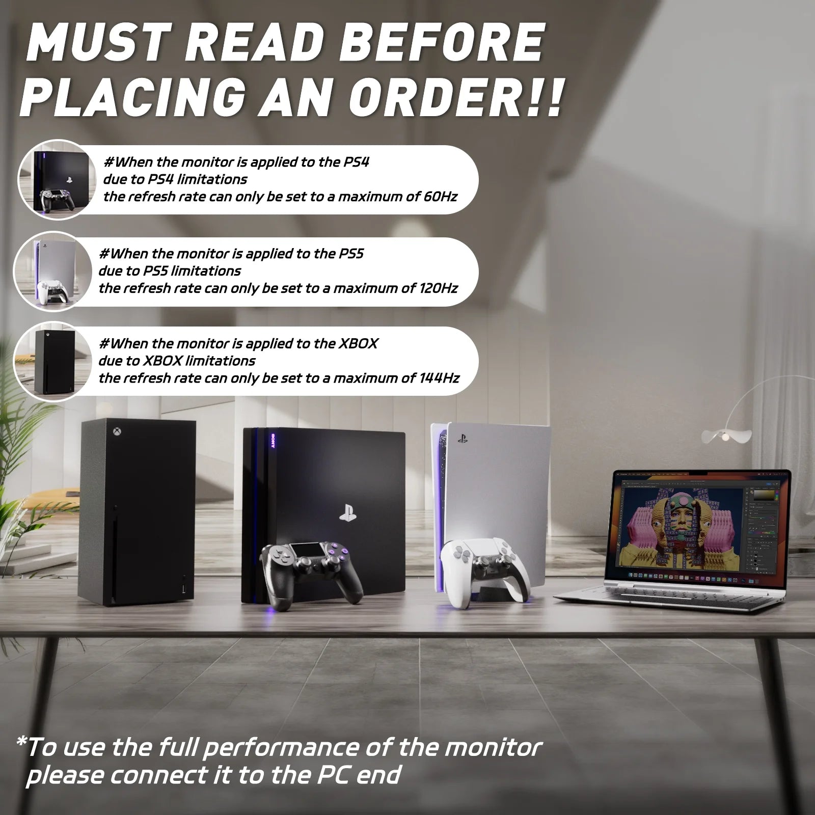 REHISK 27 Inch QHD 2K Curved Gaming Monitor 180Hz 2560 X 1440P 1Ms Fast IPS Computer Monitor, DP/HDMI,VESA Mount, 120% Srgb HDR Eye Care Metal Stand