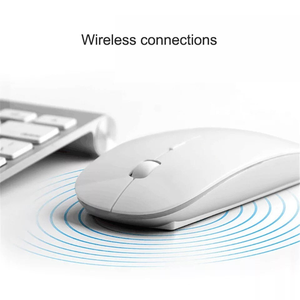2.4Ghz USB Wireless Optical Mouse Mice for Apple Mac Macbook Pro Air PC