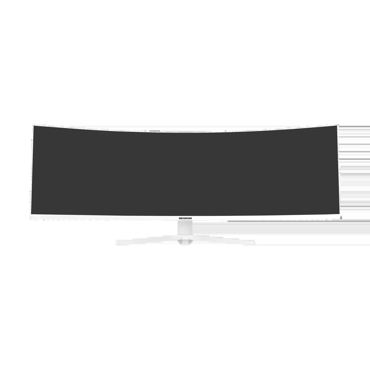 49" White Curved 5K DQHD Ultrawide Gaming Monitor