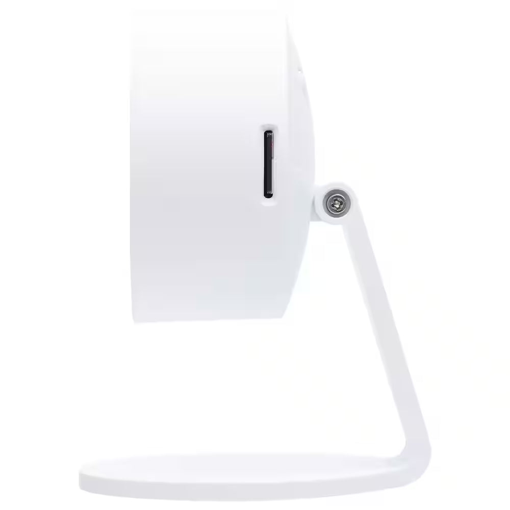 Starfish Wireless Smart Indoor Plug-In Security Camera with Color Night Vision Two-Way Talk, White