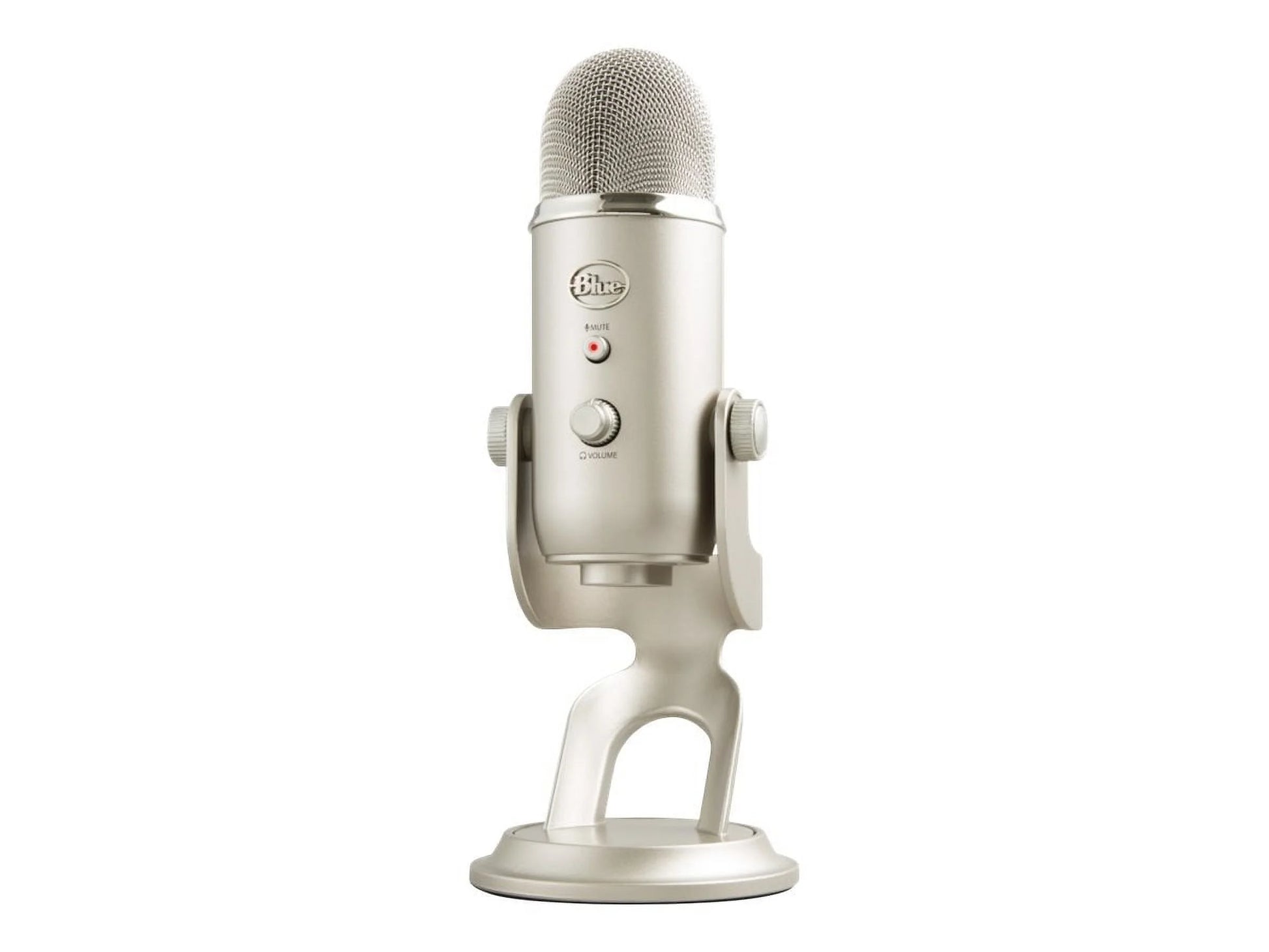 Blue Microphone Yeti USB Desktop Microphone, Platinum