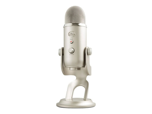 Blue Microphone Yeti USB Desktop Microphone, Platinum