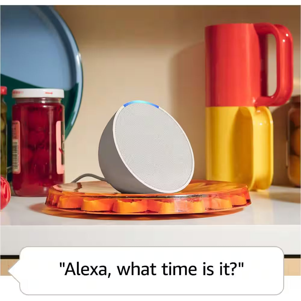 Echo Pop (1St Gen, 2023 Release) Full Sound Compact Smart Speaker with Alexa, Midnight Teal