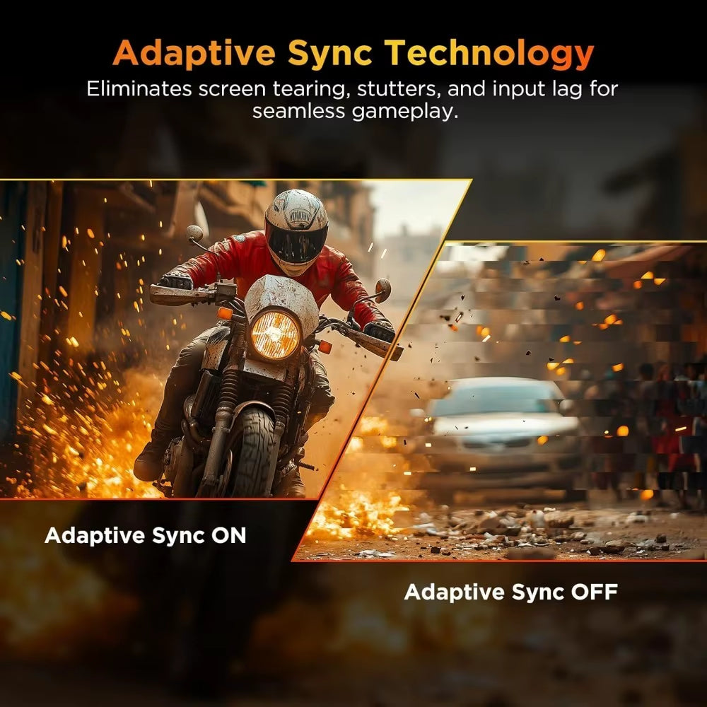 Monitors/Black 25 Inch Curved Gaming Monitor 240Hz FHD 1080P Computer Monitor, 1500R 1Ms GTG Display, Adaptive Sync, 90% DCI-P3