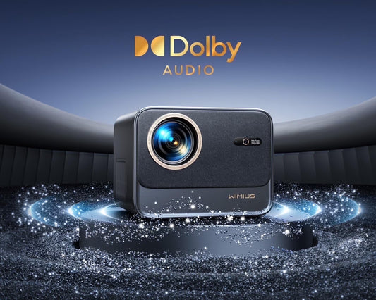 [Netflix Certified & Dolby Audio]  4K Projector with Wifi and Bluetooth, 700ANSI Lumens, Auto Focus & 6D Keystone, Built-In Streaming Apps, Outdoor & Home Theater Movies