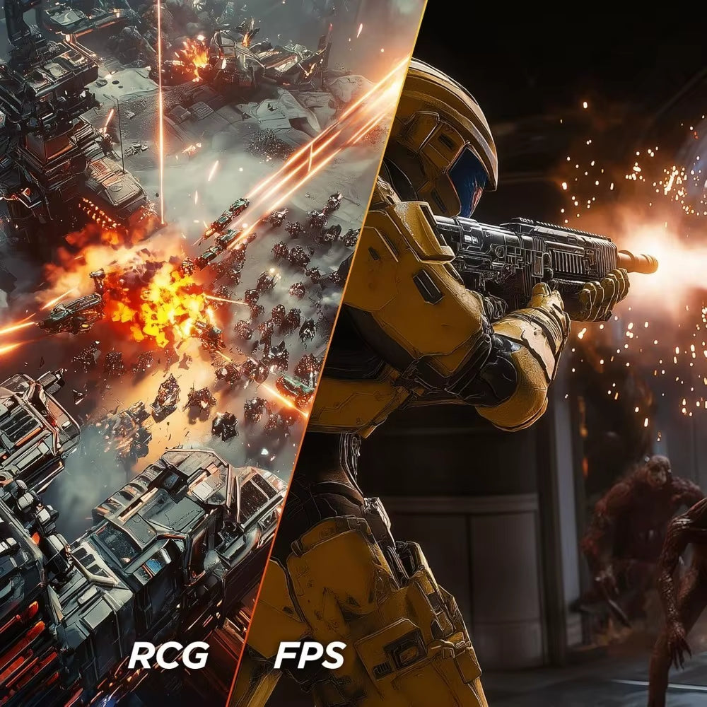 Monitors/Black 25 Inch Curved Gaming Monitor 240Hz FHD 1080P Computer Monitor, 1500R 1Ms GTG Display, Adaptive Sync, 90% DCI-P3