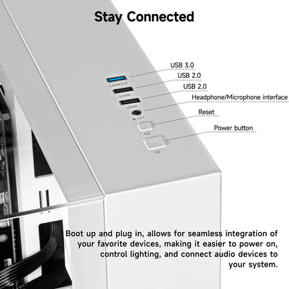 Gaming PC Desktop, Ryzen 7 5700X, 32GB DDR4, RTX 5060 8GB, 1TB Nvme SSD, Wifi 6