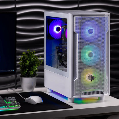 Skytech Archangel Gaming PC Desktop Intel Core I5 14400F NVIDIA Geforce RTX 5060 1TB Nvme SSD 16GB DDR5 RAM Windows