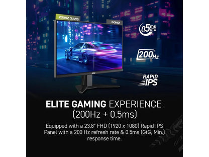 MAG 274F 27" 16:9 Full HD 200Hz IPS LCD Gaming Monitor, Black