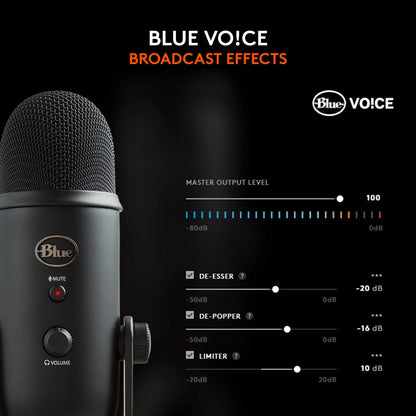 Yeti USB Microphone (Blackout)