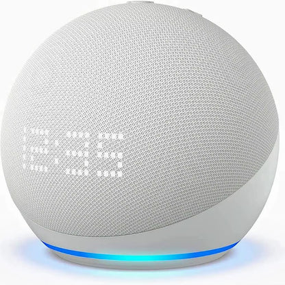 Best Seller Original Echo Dot 5Th Gen Smart Speaker Bundle Alexa Voice Google Assistant Wireless Clock Outdoor Portable