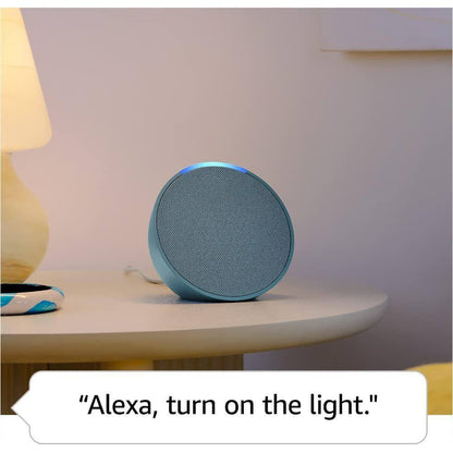 Echo Pop (1St Gen, 2023 Release) Full Sound Compact Smart Speaker with Alexa, Midnight Teal