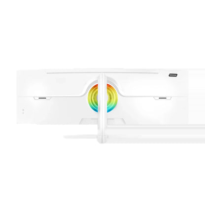49" White Curved 5K DQHD Ultrawide Gaming Monitor