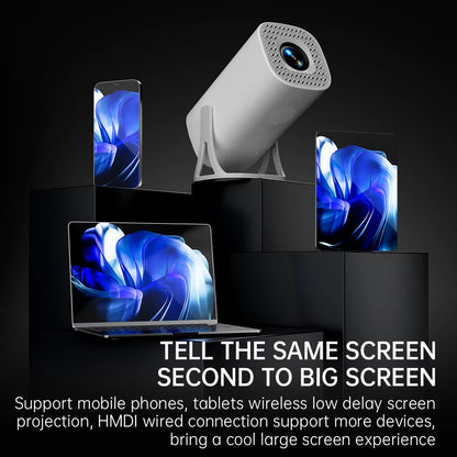 S40GE Android 11 Gaming Projector 64GB TF Card Wireless Gaming Controller Dual WIFI 1280*720P Home Theater Portable Projector