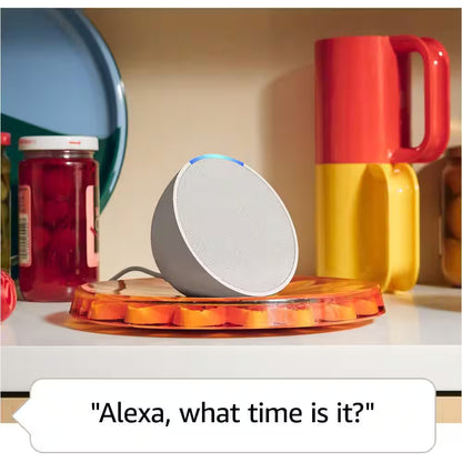 Echo Pop (1St Gen, 2023 Release) Full Sound Compact Smart Speaker with Alexa, Midnight Teal